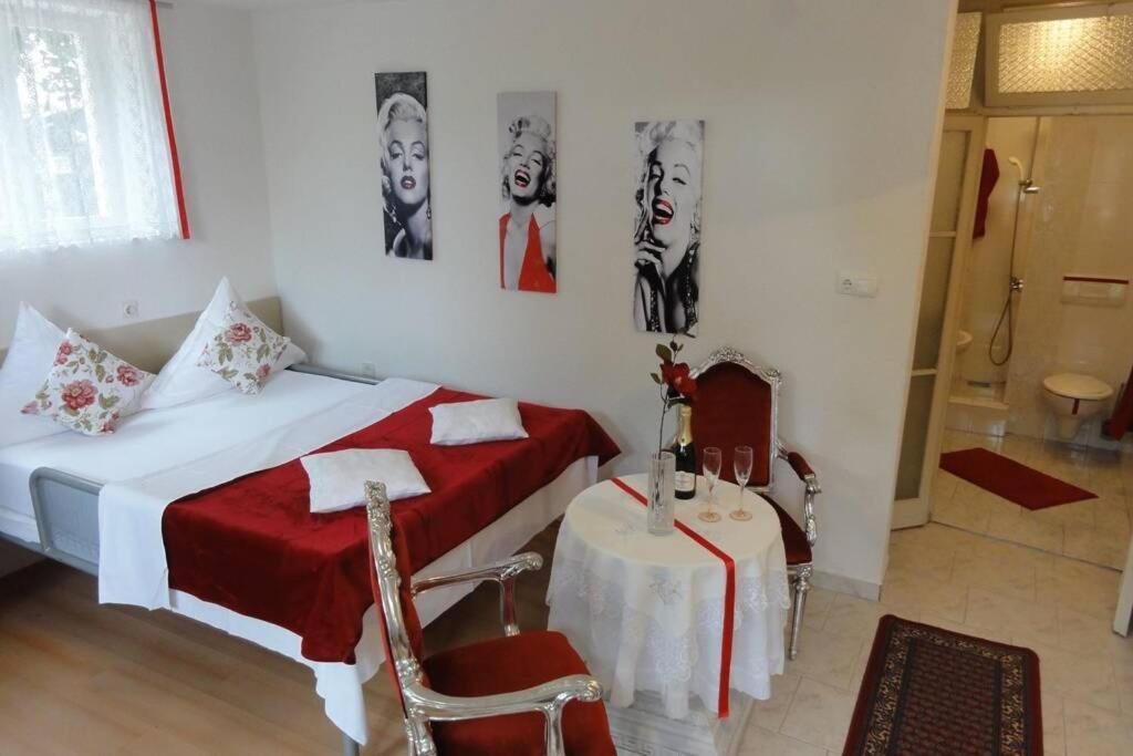 Croatia Zadar Borik Paar Apartment Studio garden view Number 1 Bagian luar foto